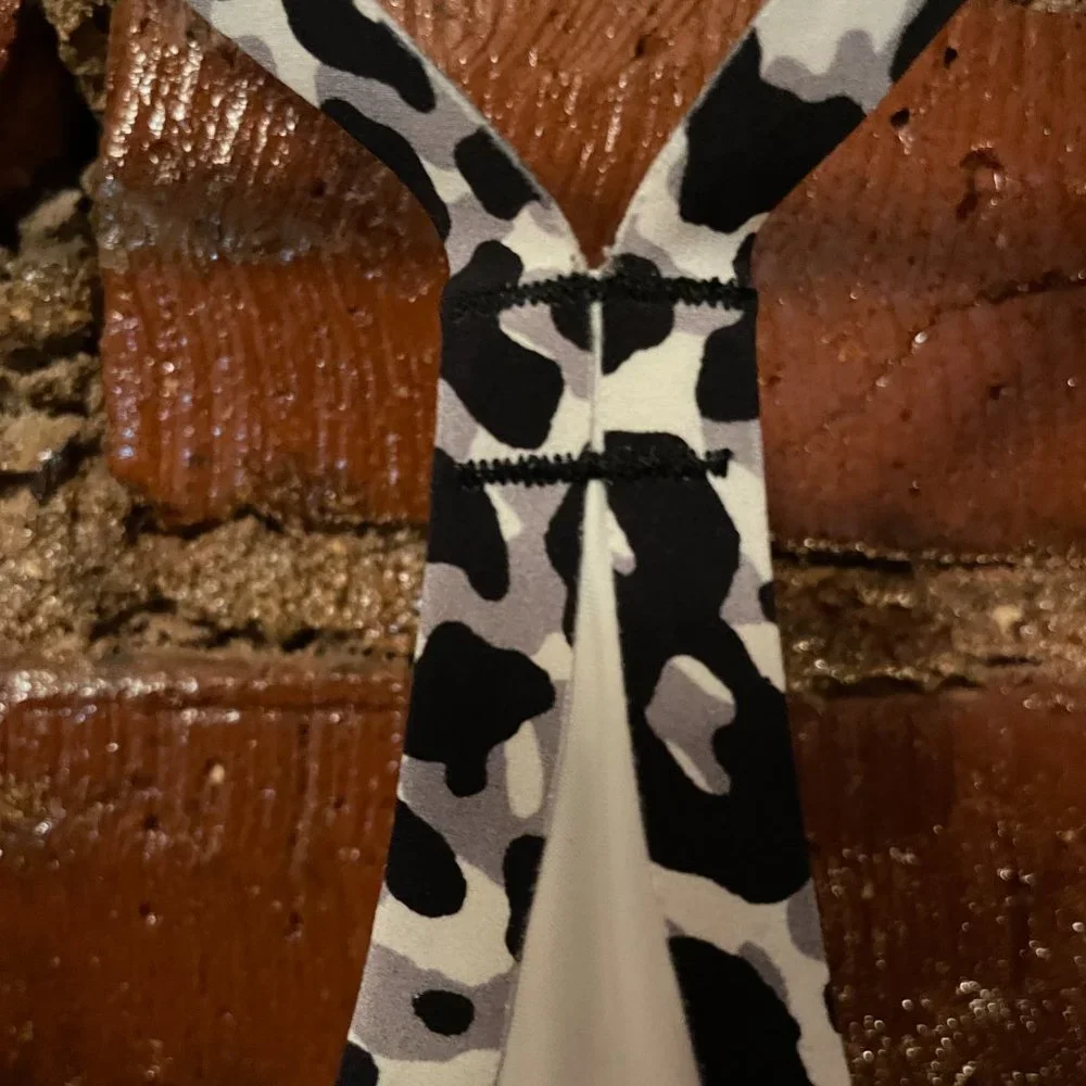 Outdoor Voices Snow Leopard SET: Exercise Dress + Doing Things Bra, Size Medium - Picture 6 of 14